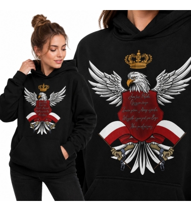 BLUZA DAMSKA Z KAPTUREM JAM JEST